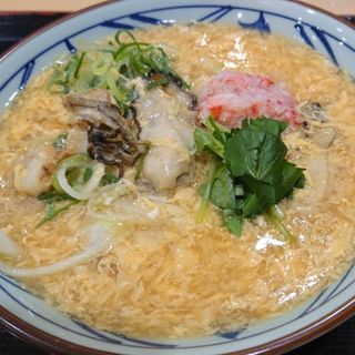 海鮮玉子あんかけうどん(丸亀製麺モザイクモール港北)