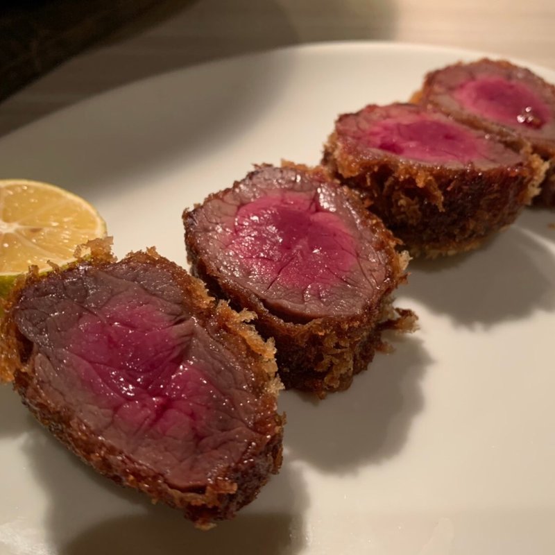 ハラミカツ(ホルモン焼肉 西麻布 8 hachi 本店)