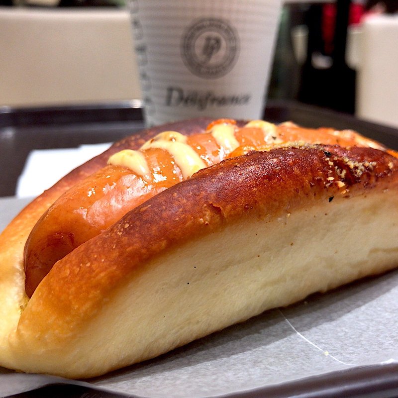 あらびきジャーマンフランク(Delifrance 赤坂店)