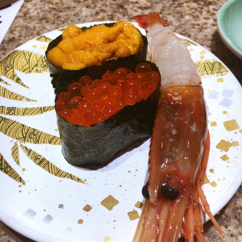 北海三昧(江戸前回転寿司 弥一 阪急うめだ本店)