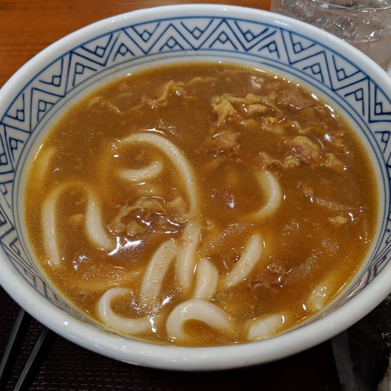 カレーうどん(すなだ どんどん 箱崎T-CAT店)