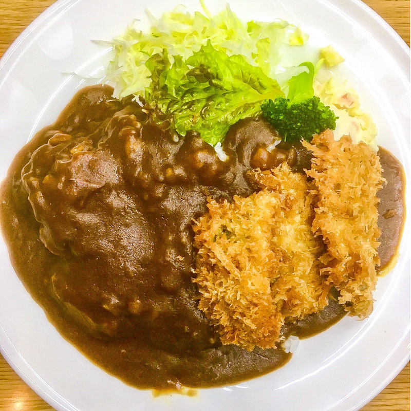 あじフライカレー(宝亭 （たからてい）)