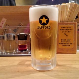 生ビール(ぎょうざ 歩兵 )