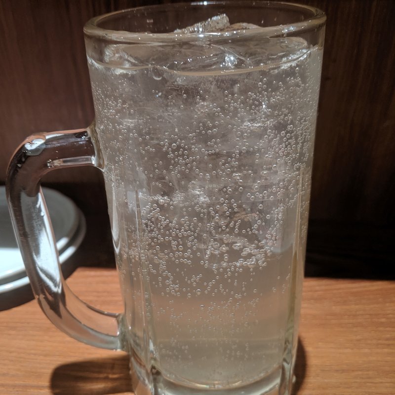 生搾りレモンサワー（大ジョッキ）(紅とん　御徒町南口店)