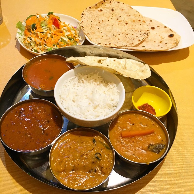 South Indian Thali(インド料理 アムダスラビー 東日本橋店 Amudhasurabhi)