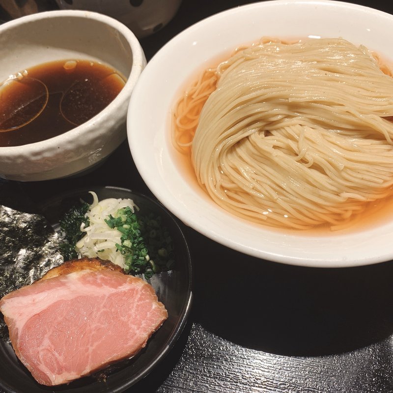 伊勢海老ほそつけ麺大盛り(つけ麺一燈 （ツケメンイットウ）)