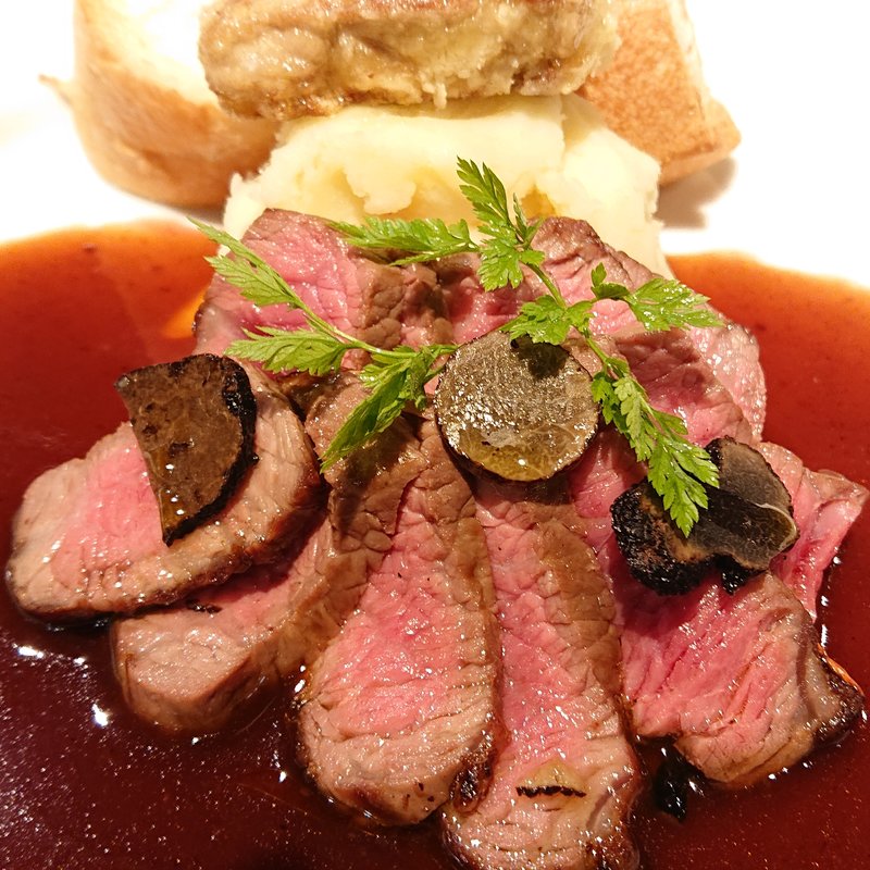 熟成赤身のロッシーニ(居酒屋 土間土間 溝の口店 )