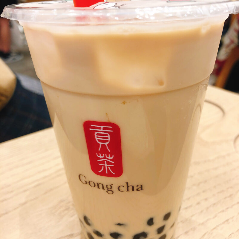 ブラックミルクティー(ゴンチャ栄オアシス21店)