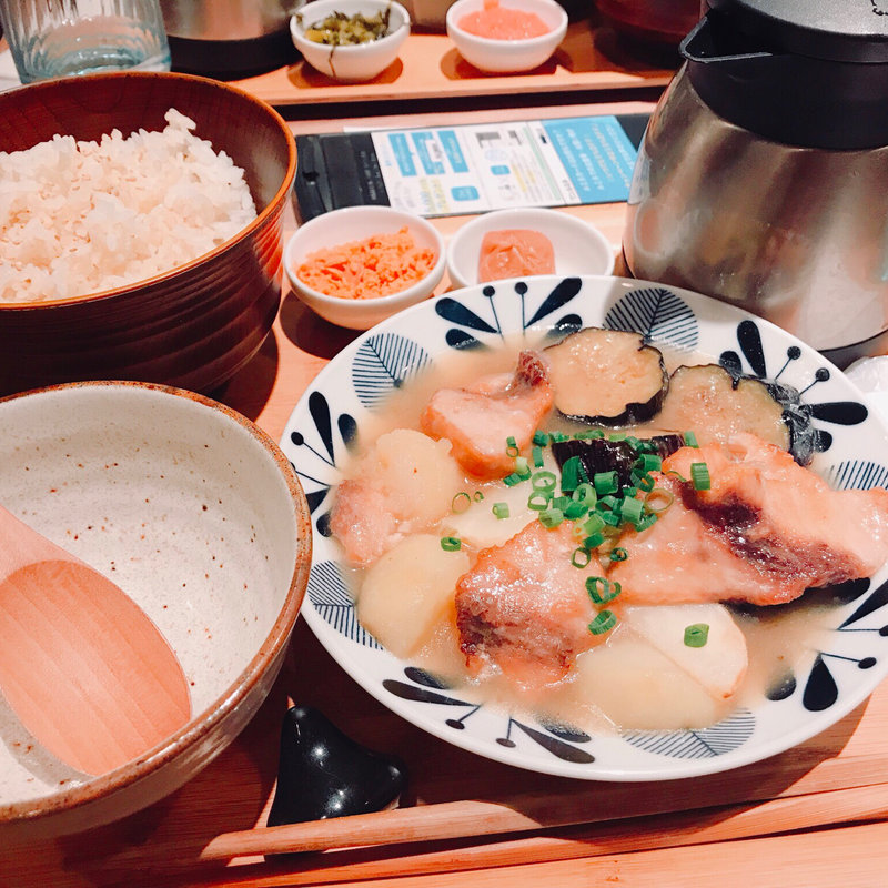 メカジキと3種野菜の塩レモン唐揚げ(こめらく 有楽町店 )