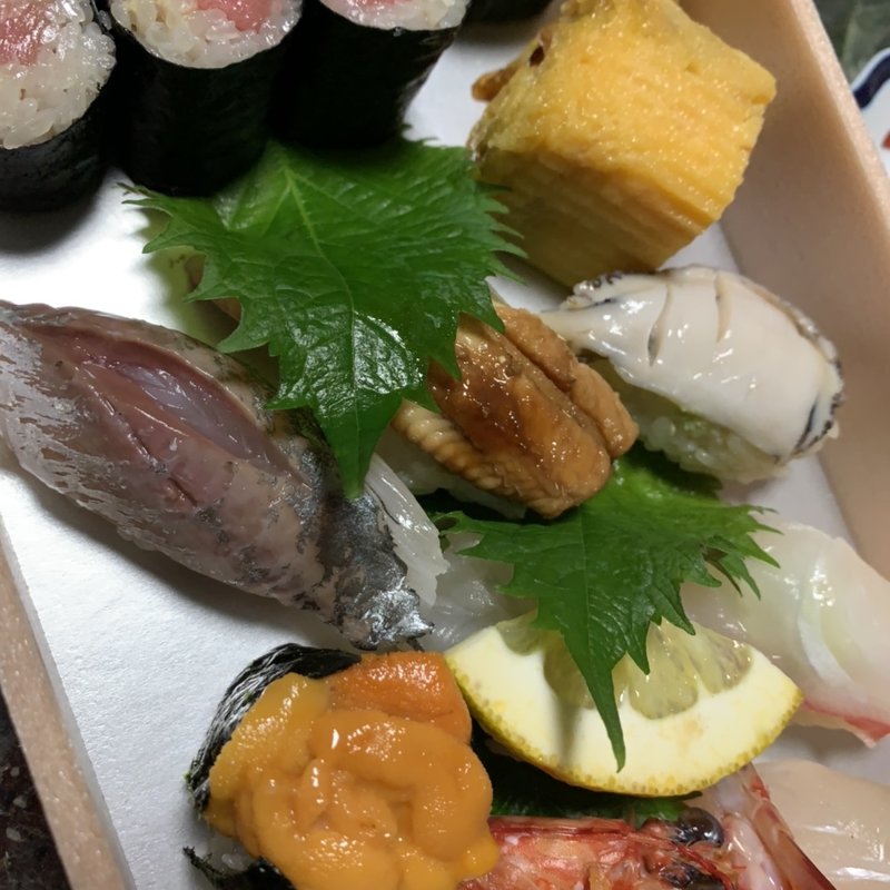 穴子握り(やま中 オリエンタル福岡 博多ステーション店)