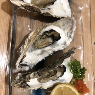 蒸し牡蠣　3ピース(がってん寿司 テラスモール湘南店)