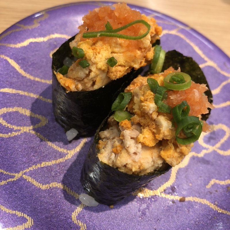 あん肝軍艦(がってん寿司 テラスモール湘南店)