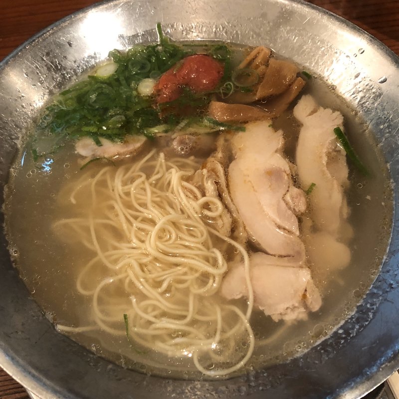 鯛塩ラーメン(らーめん 極 阿倍野筋店)