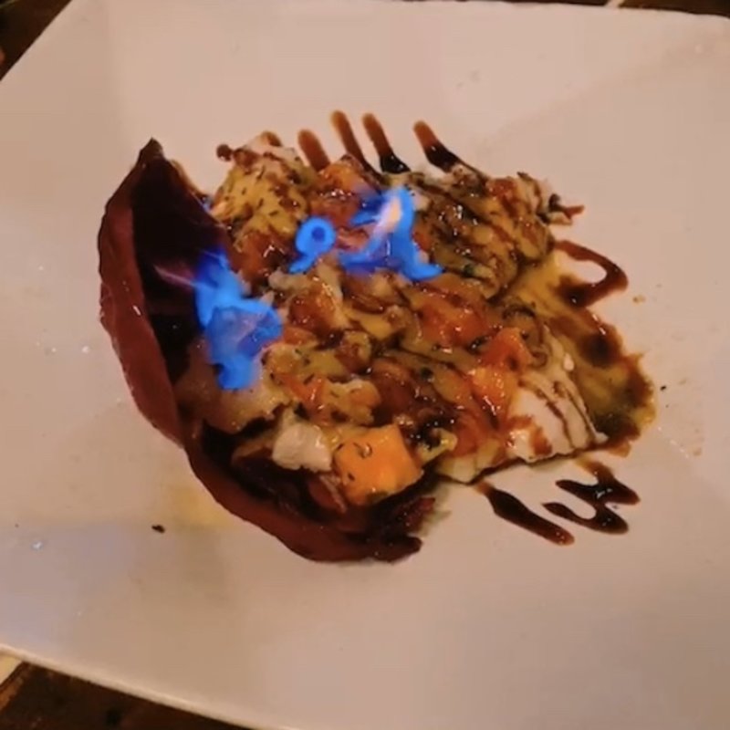 ワニのステーキ(ハーフムーン)