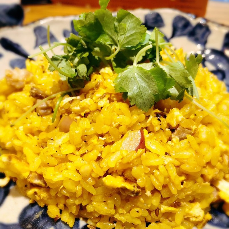 焼き飯(お出汁とスパイス 元祖 エレクトロニカレー)