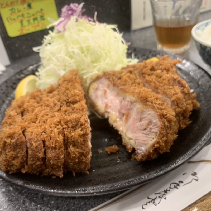 カタロース定食(とんかつ檍 大門店)