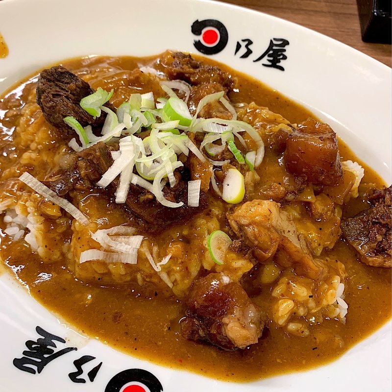 牛すじ煮込みカレー(日乃屋カレー 赤坂店)