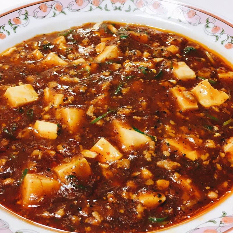 麻婆豆腐(餃子の王将 国立駅南口店)