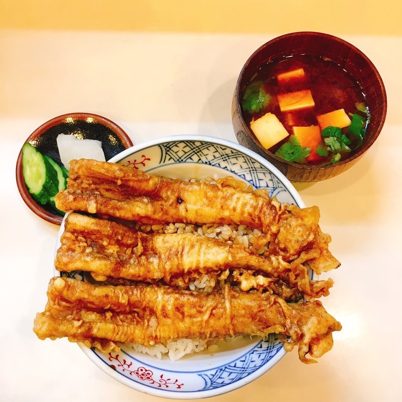 穴子天丼(天兵)