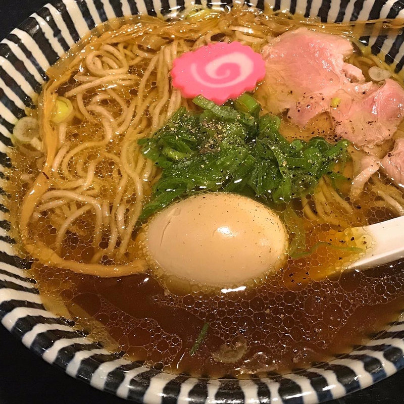 醤油（味玉のせ）(ラーメンファクトリー)