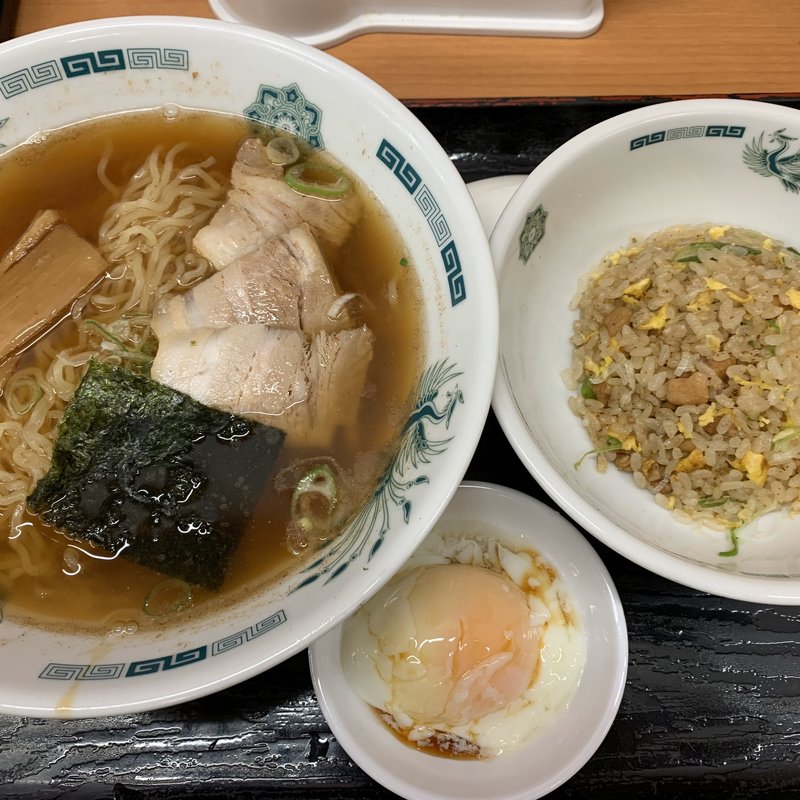 半チャーハンセット(日高屋 神保町店)
