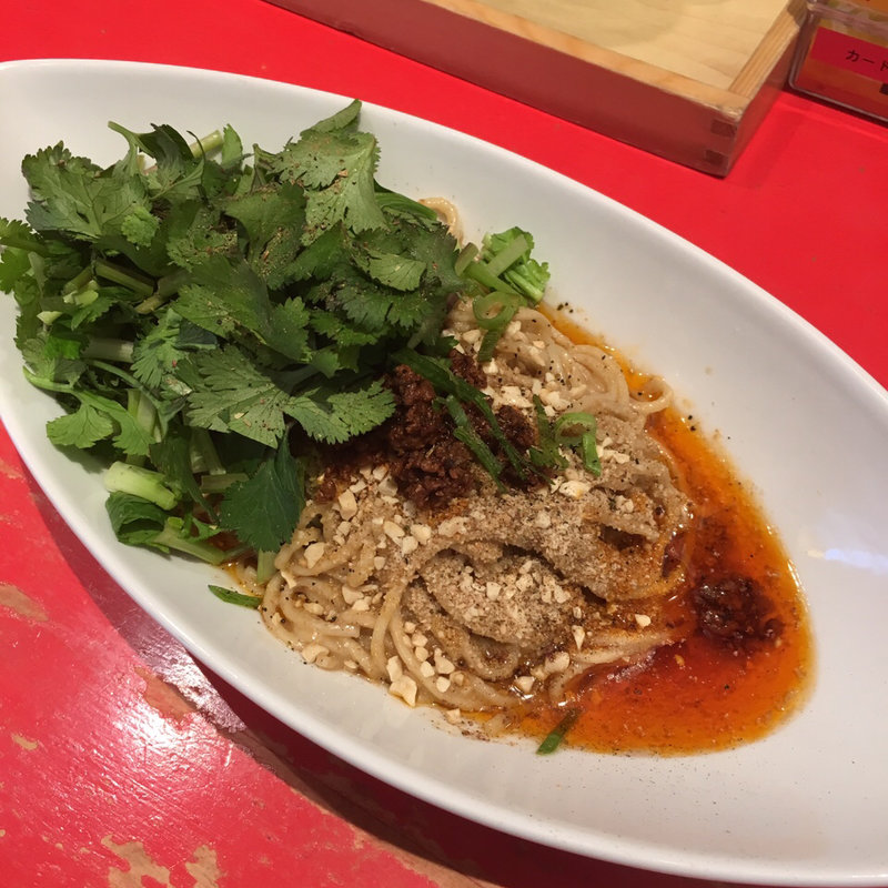 四川汁無担々麺(武蔵野アブラ学会 吉祥寺店)