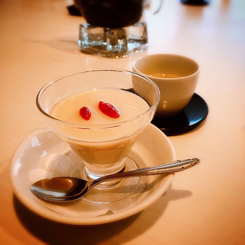 杏仁豆腐(四川飯店 博多)