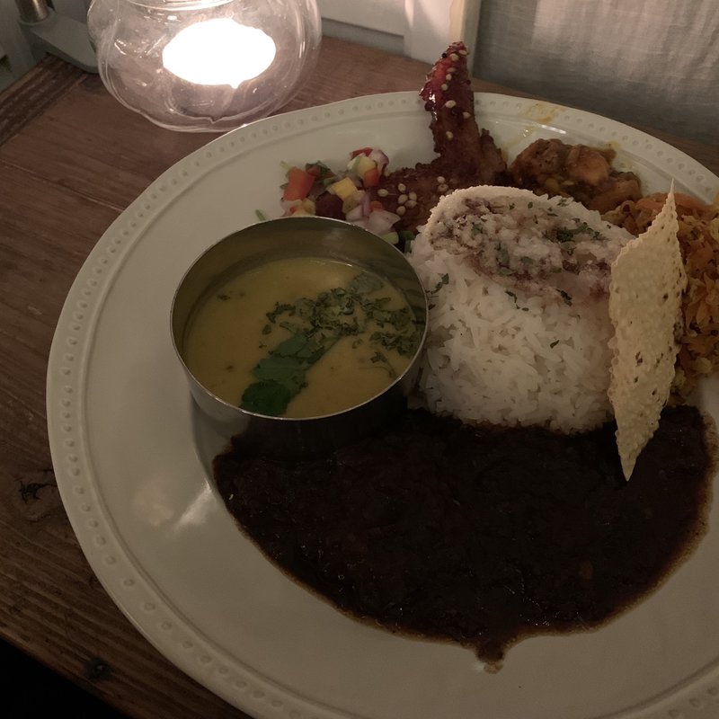 ビーフシチュー、ホタテカレー、スパイス手羽先(256)