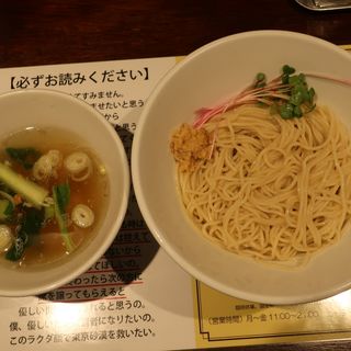 塩生姜つけ麺(塩生姜らー麺専門店MANNISH 淡路町本店)