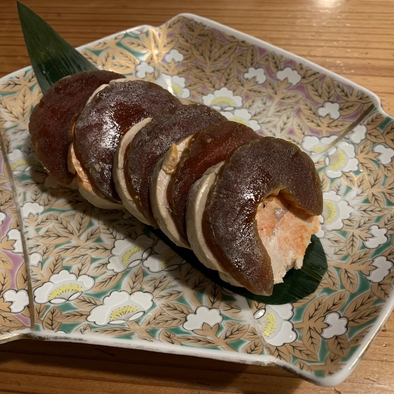 あん肝と奈良漬け(とり吉)