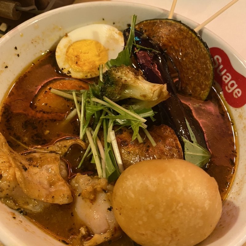 (北海道スープカレーSuage 渋谷店)