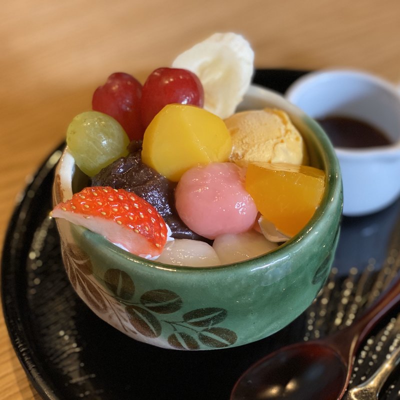 クリーム栗あんみつ(甘味処 雪屋 Conco)