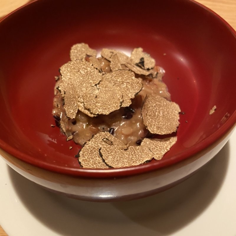 古代米のトリュフリゾット(リトルッカ)