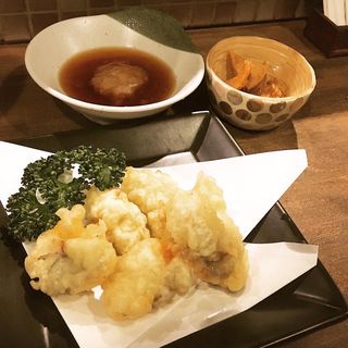 牡蠣の天ぷら(Leis kitchen)