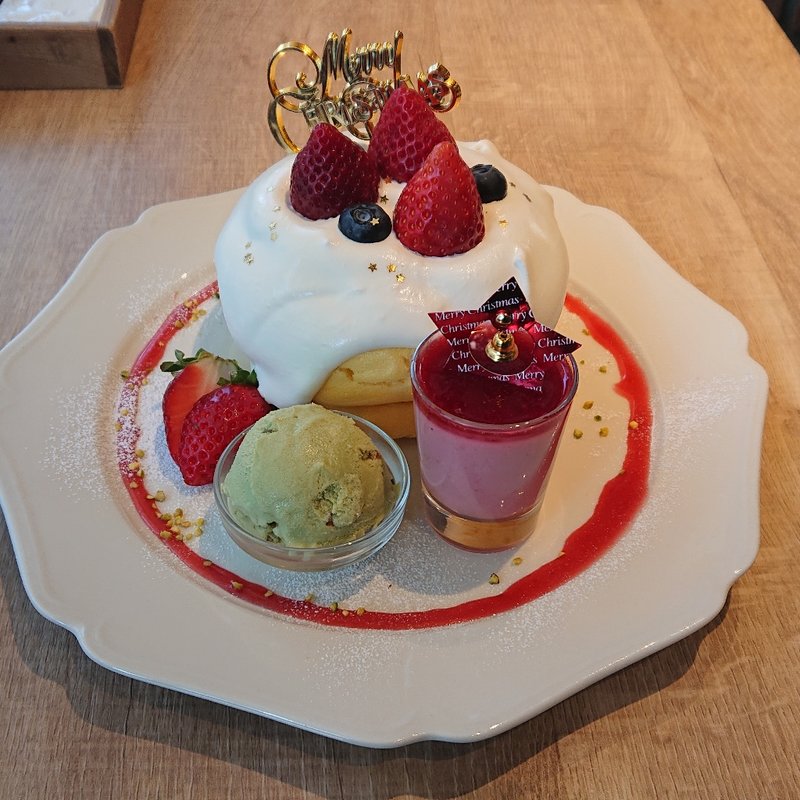 3rd anniversary クリスマスセレブレーション(3 STARS PANCAKE （スリースターズパンケーキ）)