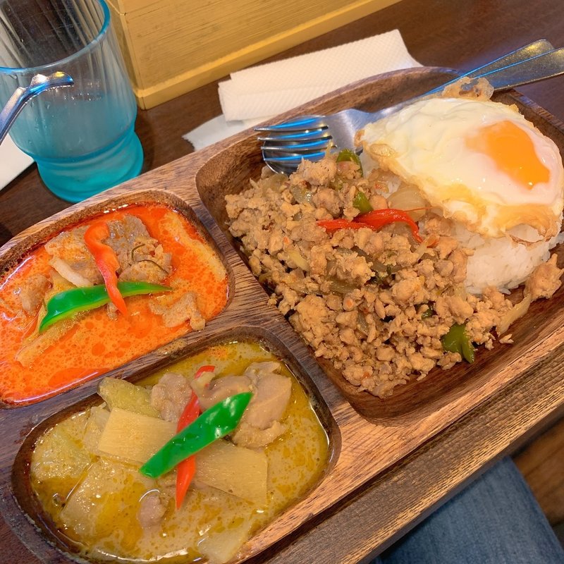 3種盛りプレート(ティーヌン西早稲田本店)