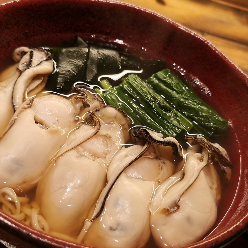 牡蠣そば(蕎麦前ながえ、)