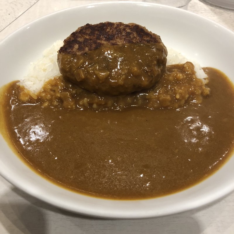 ハンバーグカレー(カレーハウスリオ 相鉄ジョイナス店)