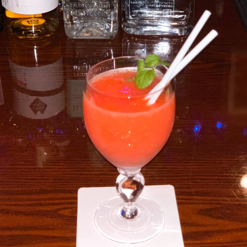 苺のフローズンカクテル ダイキリ(main Bar BRAS d'or （メイン バー ブラドール）)