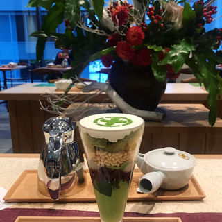 まるとパフェ抹茶(中村藤吉本店 銀座店)