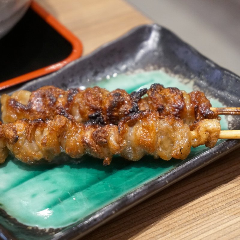 ぐるぐるとりかわ串1本(竹乃屋 大橋駅ナカ店)