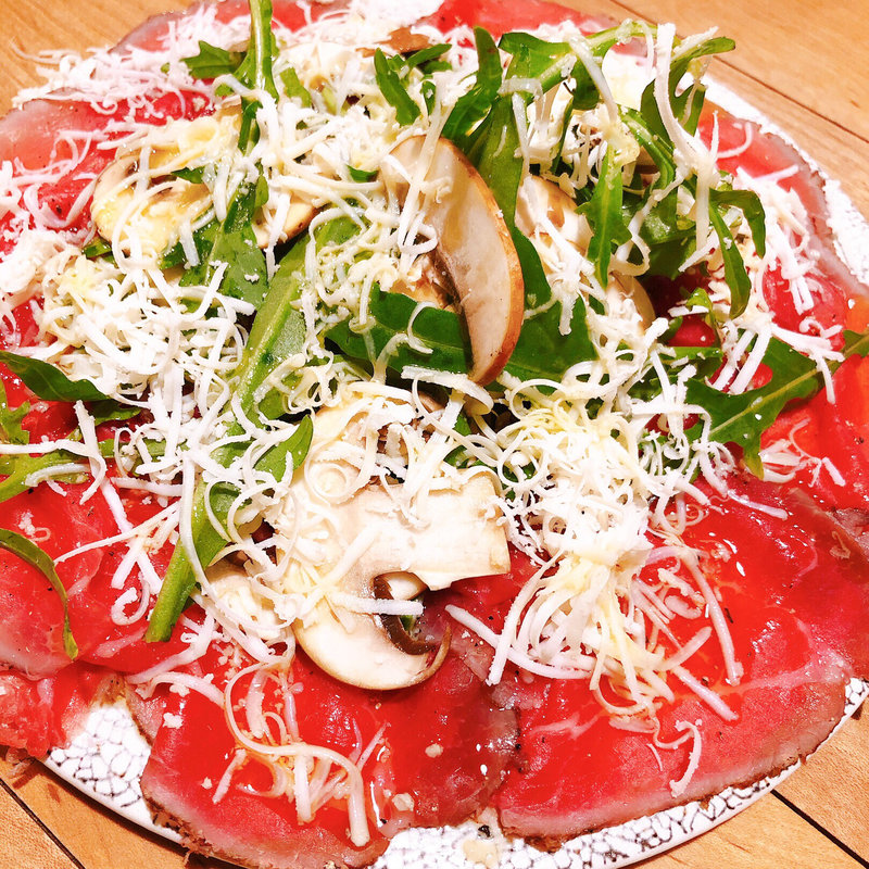 牛のカルパッチョ(semina)