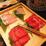 お肉4種食べ比べ(Shangri-La's secret （シャングリラズ シークレット）)