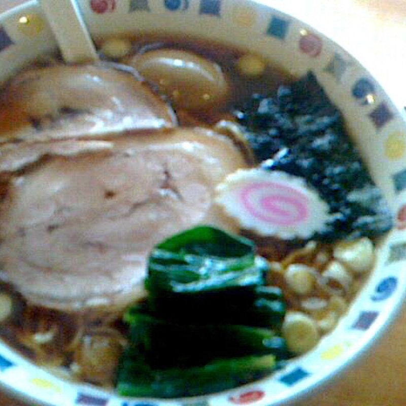 中華そば＋煮付け玉子(かまや食堂 )