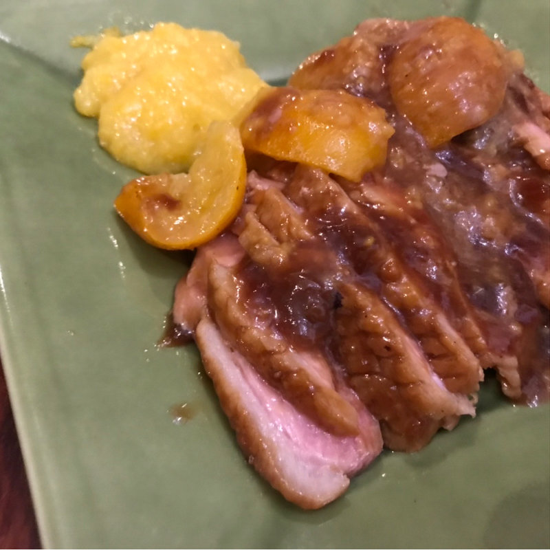 鴨フィレ肉のロースト完熟すだちソース(ディーン＆デルーカ京都 （DEAN & DELUCA KYOTO）)