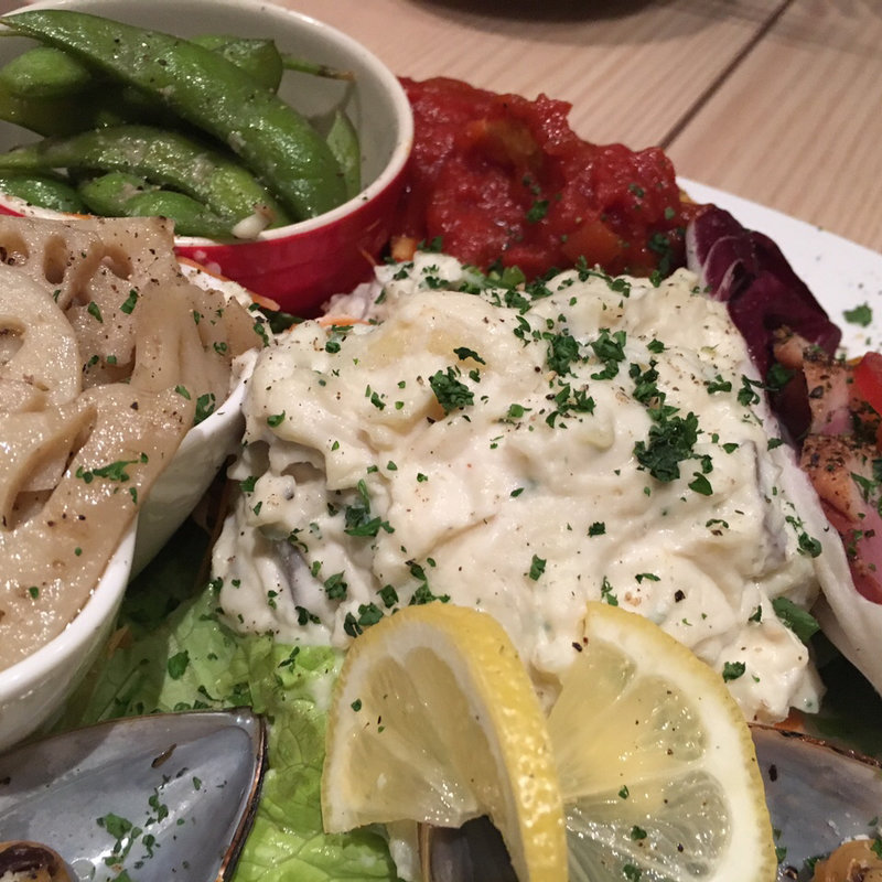 前菜盛り合わせ(牛たんDining Bulls Kitchen)