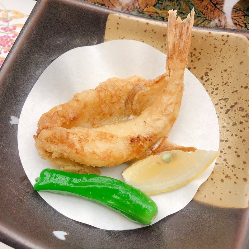 秋冬和懐石（ふぐ唐揚げ）(湯田温泉ユウベルホテル松政)