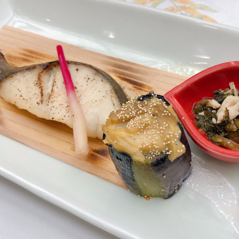 焼き魚（さわら）(湯田温泉ユウベルホテル松政)