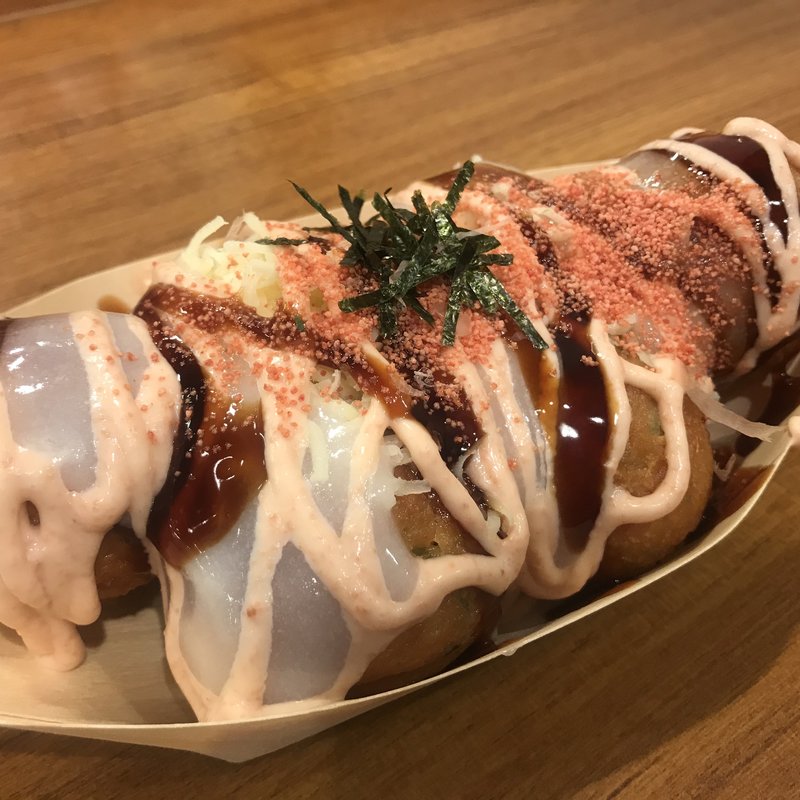 餅チーズ明太たこやき(銀だこ)