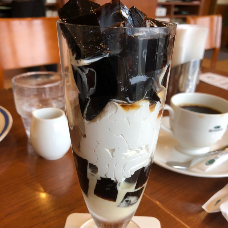 炭火珈琲ゼリーのシンフォニー(珈琲館 藤阪駅前店)